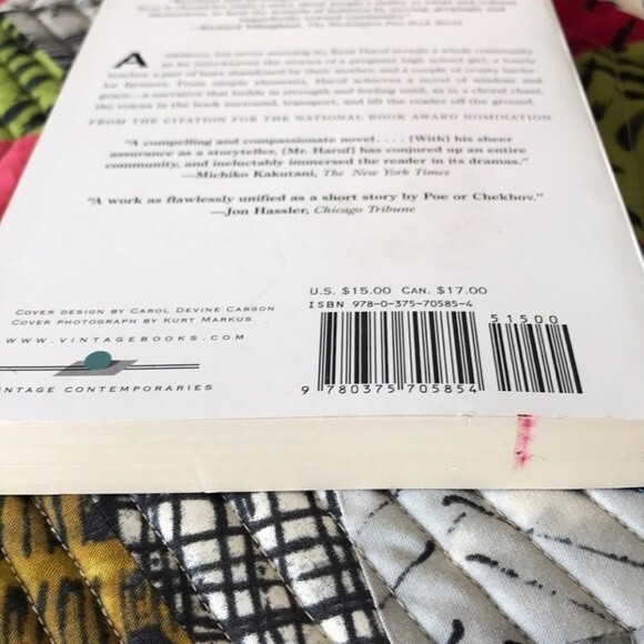 Plainsong Novel by Kent Haruf - Picture 7 of 8